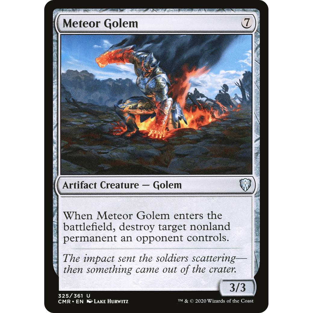 Meteor Golem (325) (CMR-325) - Commander Legends