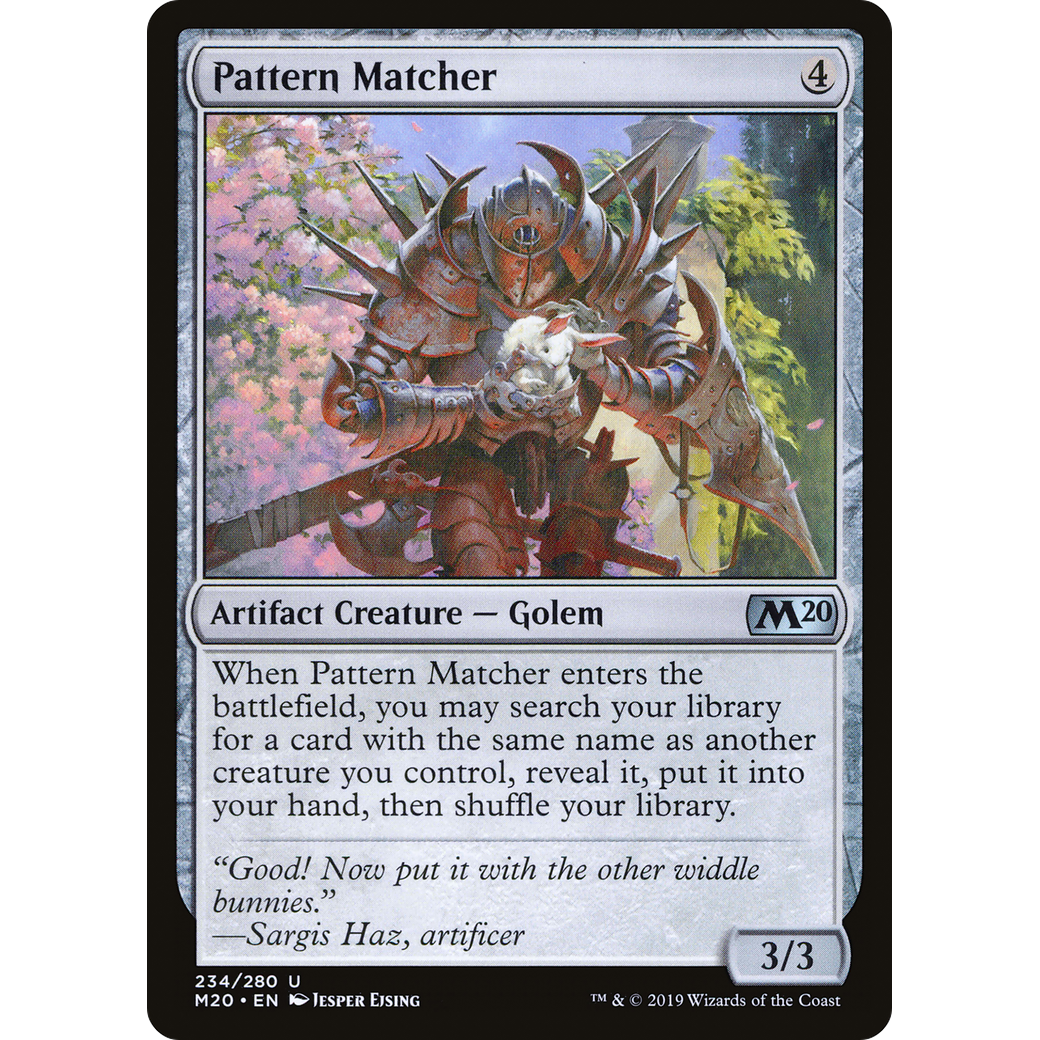 Pattern Matcher (M20-234) - Core Set 2020 Foil