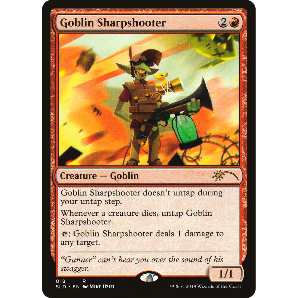 Goblin Sharpshooter (SLD-018) - Secret Lair Drop