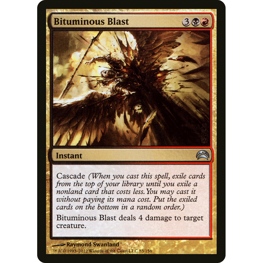 Bituminous Blast (PC2-083) - Planechase 2012