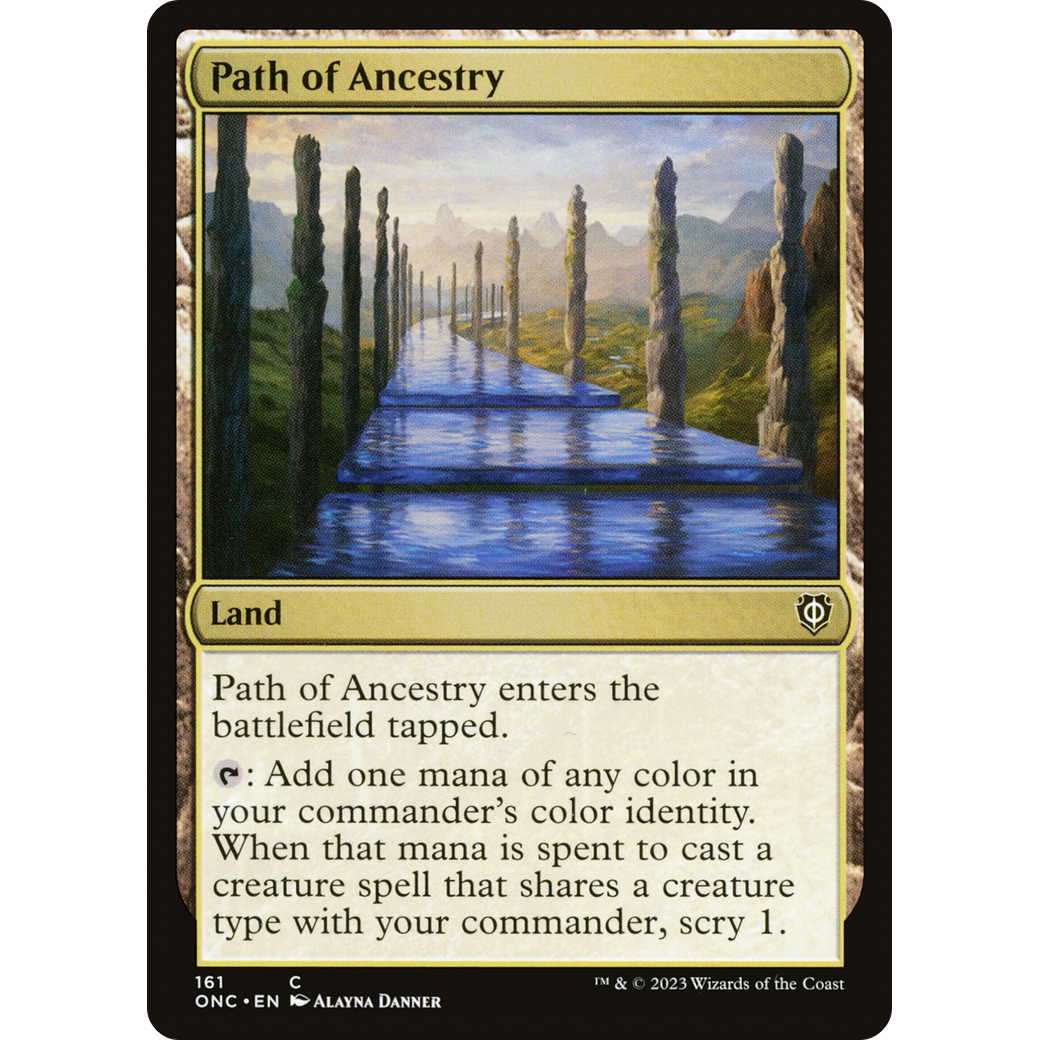 Path of Ancestry (ONC-161) - Phyrexia: All Will Be One Commander