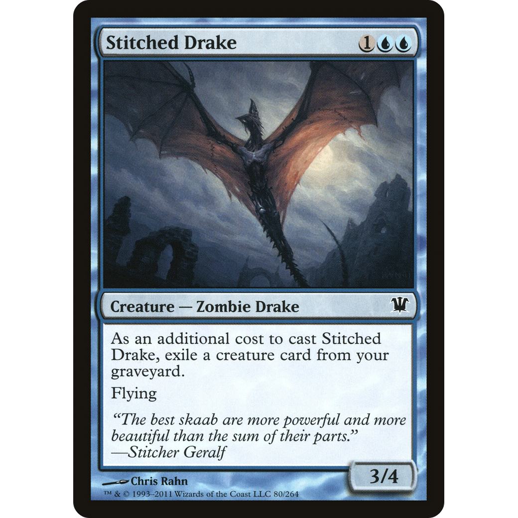 Stitched Drake (ISD-080) - Innistrad