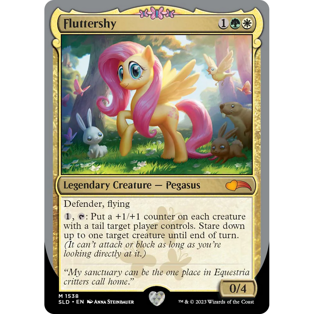 Fluttershy (SLD-1538) - Secret Lair Drop