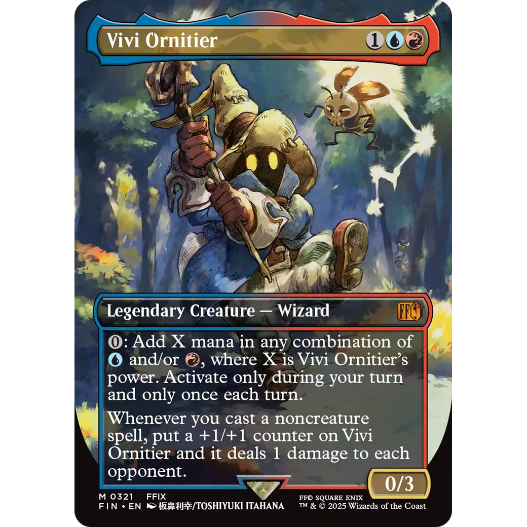 Vivi Ornitier (FIN-321) - FINAL FANTASY (Borderless)