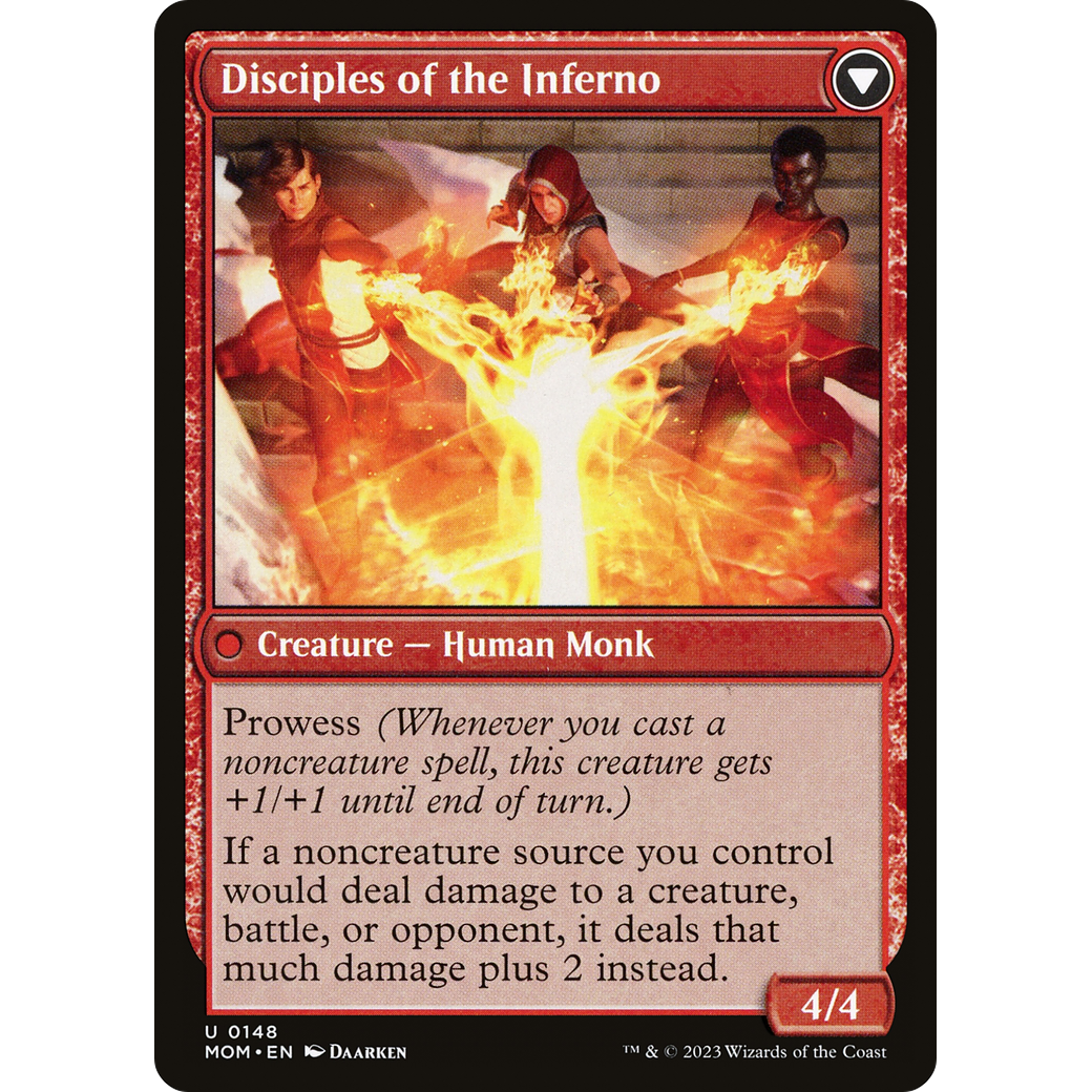 Invasion of Regatha // Disciples of the Inferno (MOM-148) - March of the Machine
