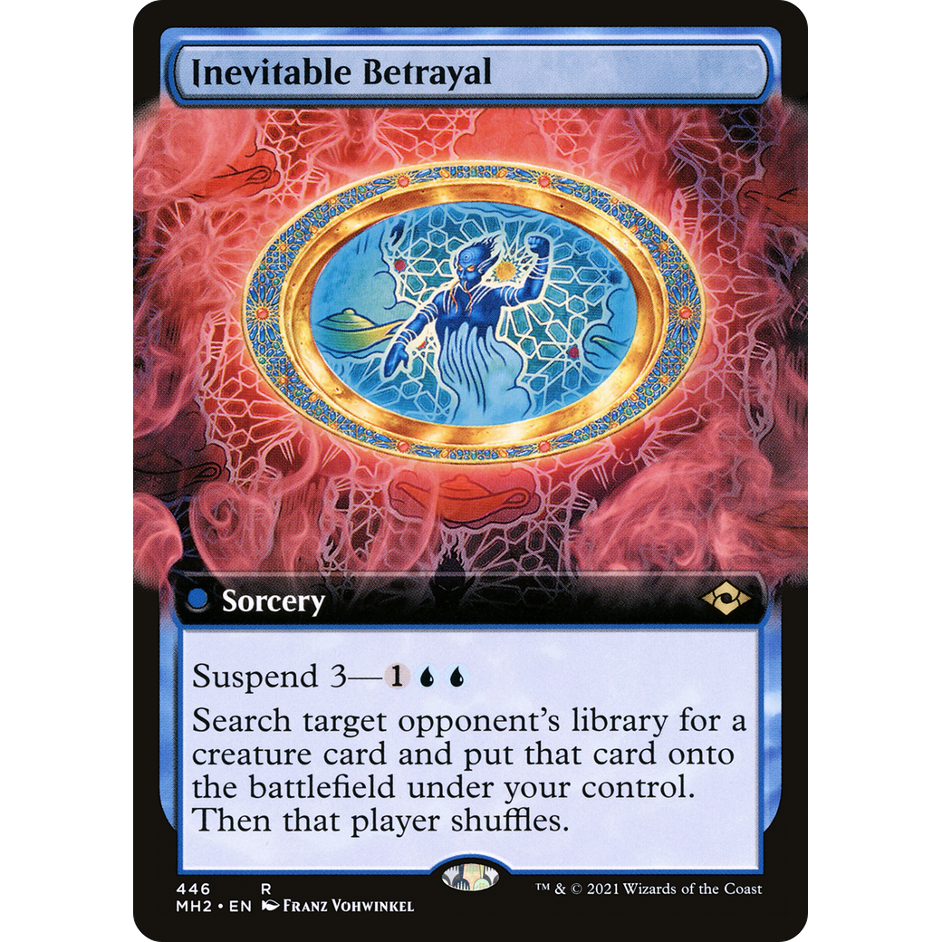 Inevitable Betrayal (Extended Art) (MH2-446) - Modern Horizons 2: (Extended Art)