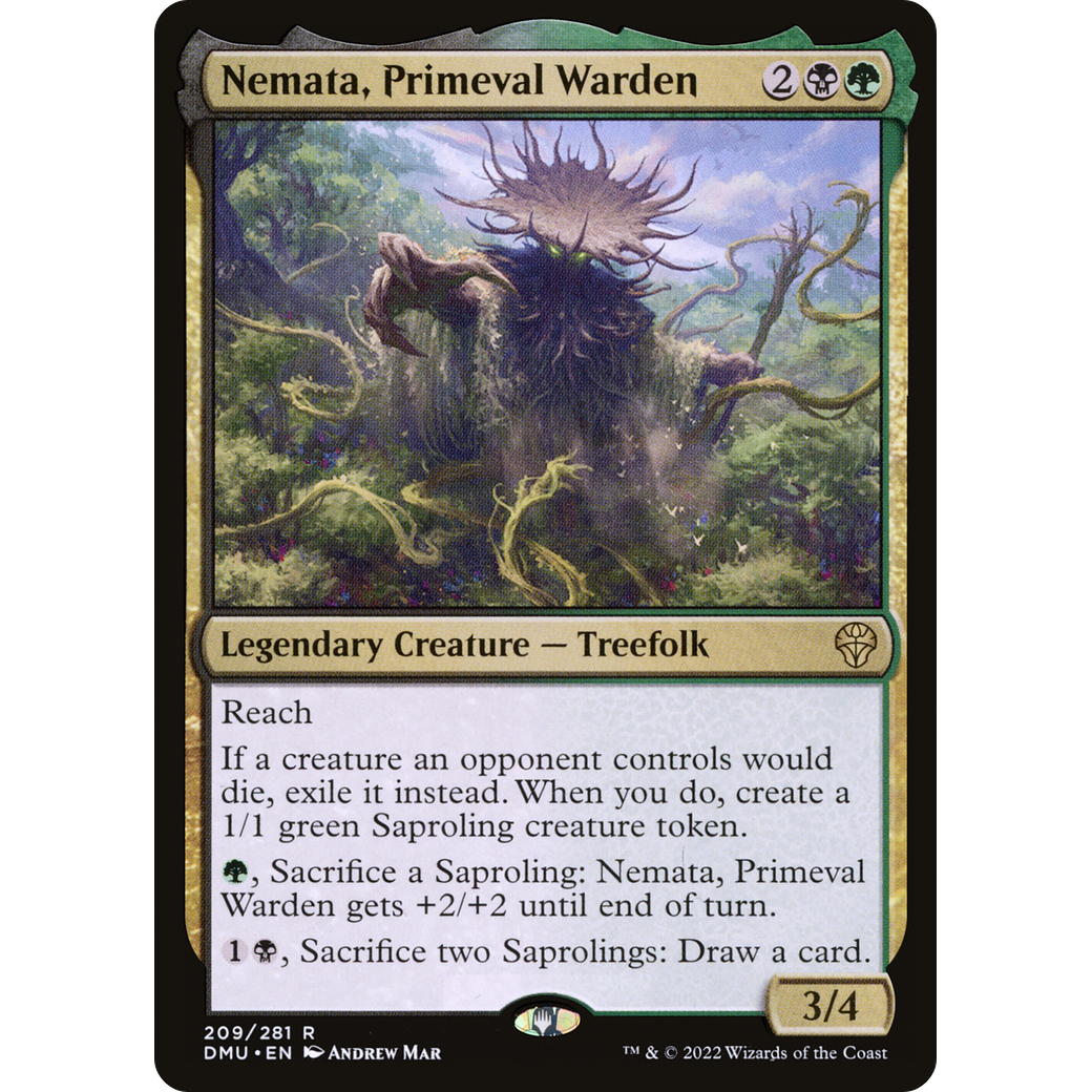 Nemata, Primeval Warden (DMU-209) - Dominaria United Foil