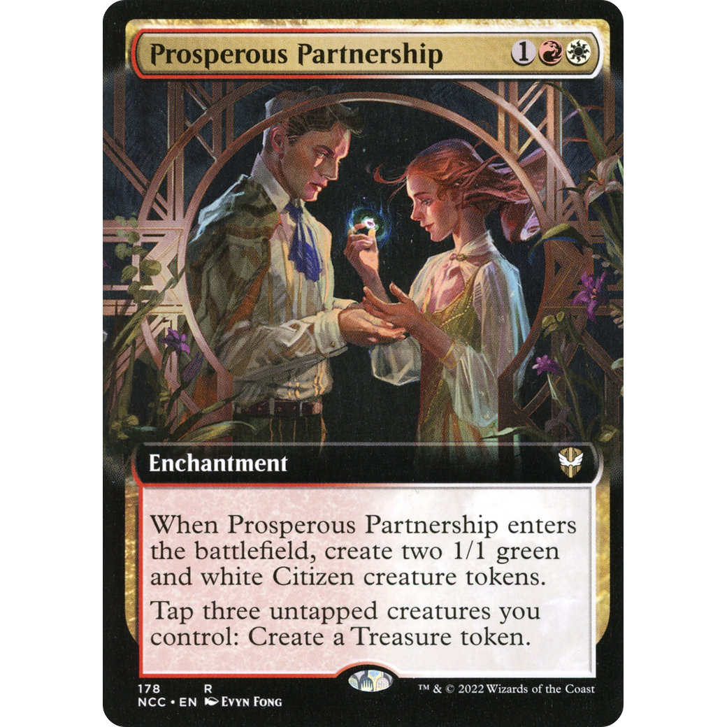 Prosperous Partnership (Extended Art) (NCC-178) - New Capenna Commander: (Extended Art)