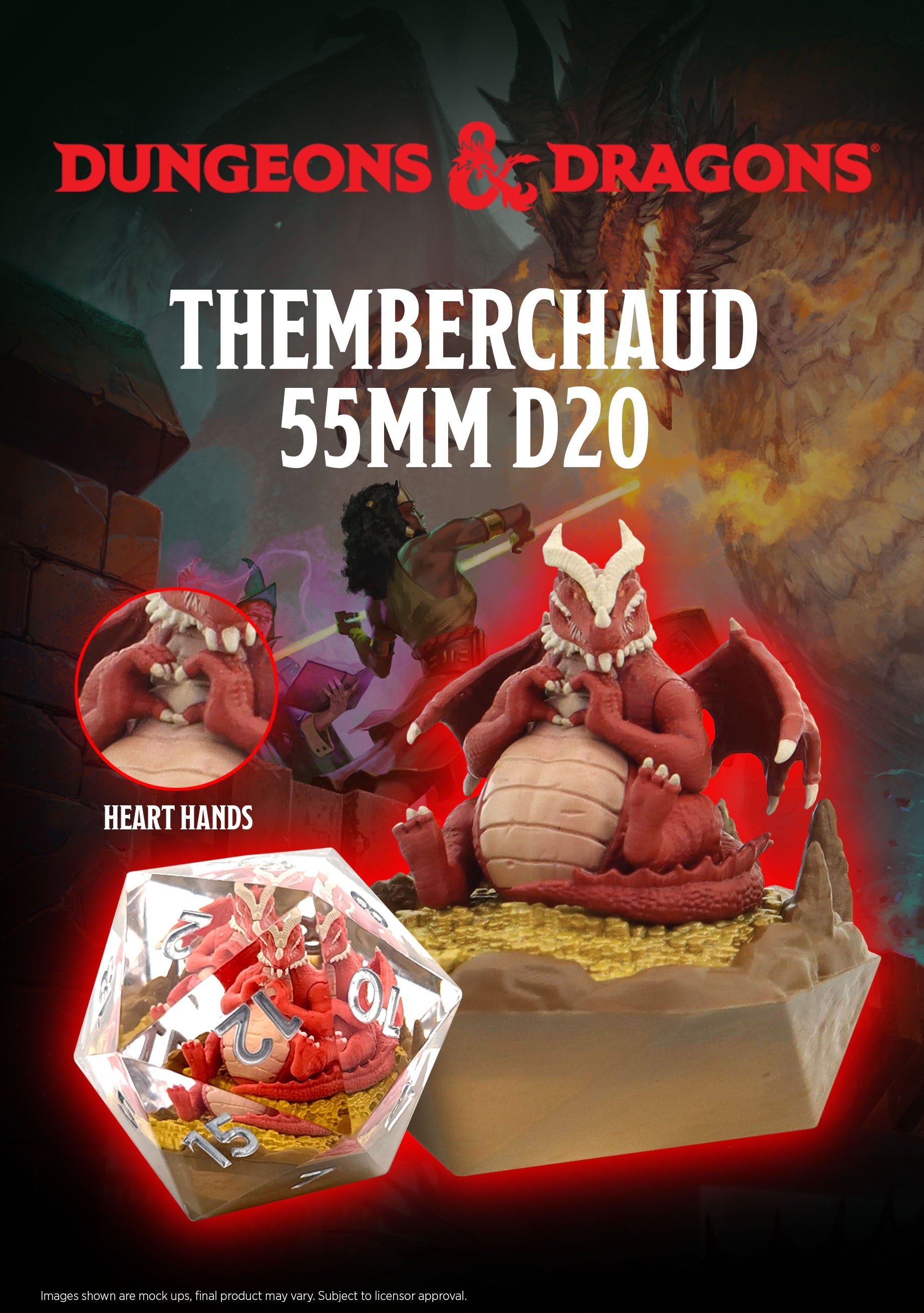 Sirius D&D Scenic 55mm D20 - Themberchaud