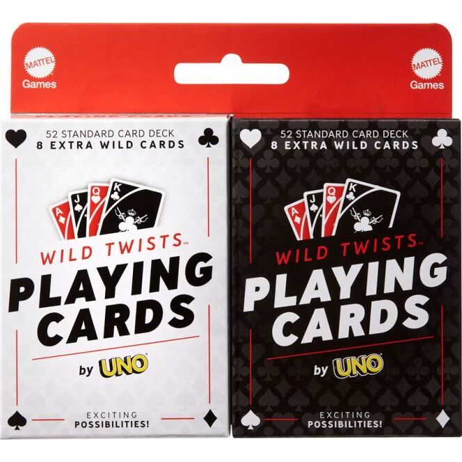 Uno: Wild Twists Playing Cards - 2 Pack