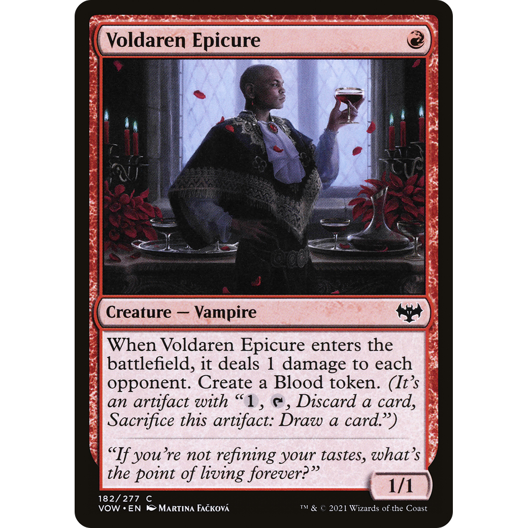Voldaren Epicure (VOW-182) - Innistrad: Crimson Vow Foil