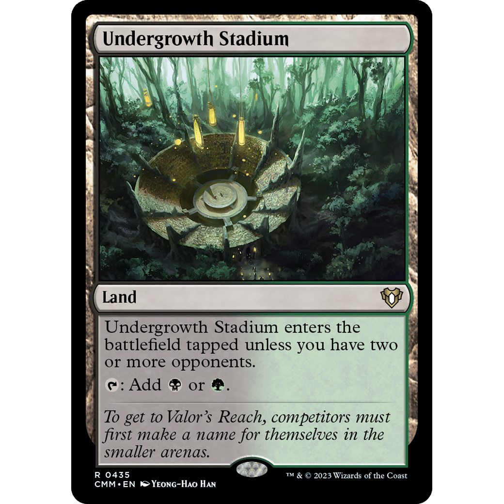 Undergrowth Stadium (CMM-435) - Commander Masters