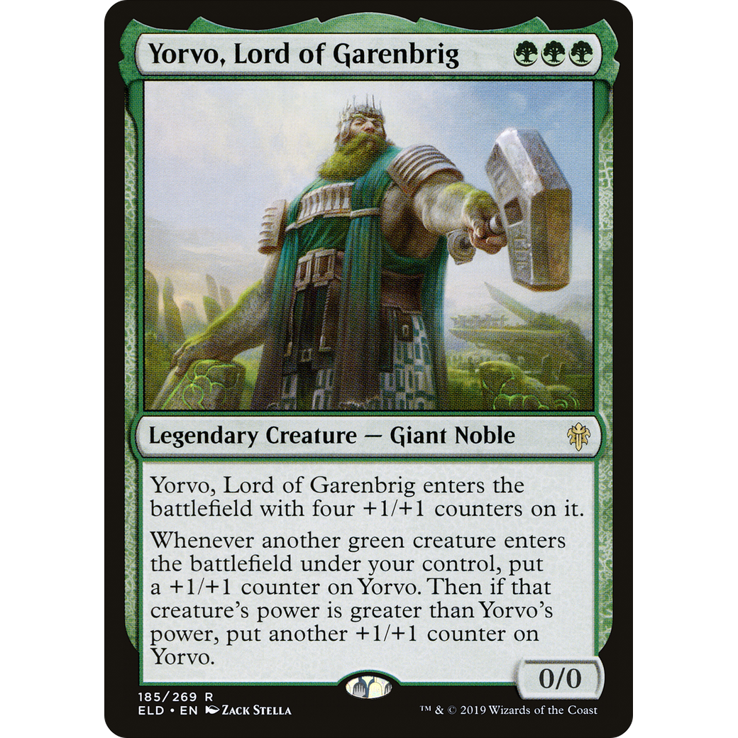 Yorvo, Lord of Garenbrig (ELD-185) - Throne of Eldraine