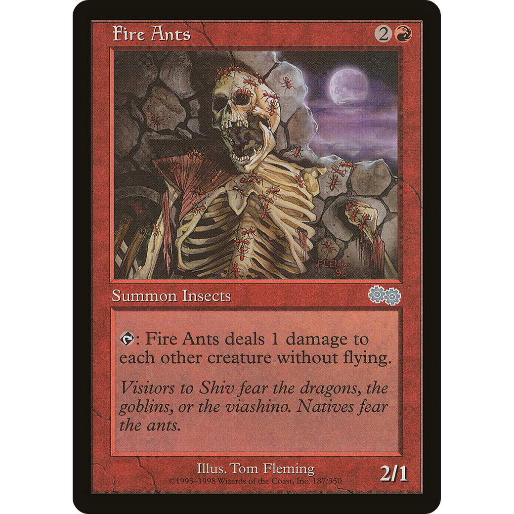 Fire Ants (USG-187) - Urza's Saga