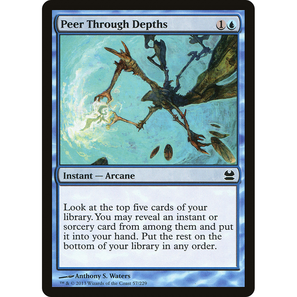 Peer Through Depths (MMA-057) - Modern Masters