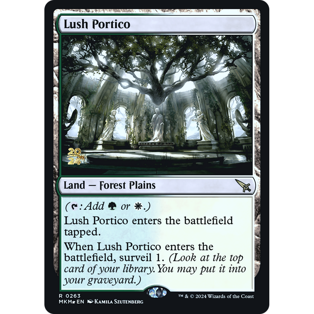 Lush Portico (PRE-263S) - Murders at Karlov Manor Promos Foil