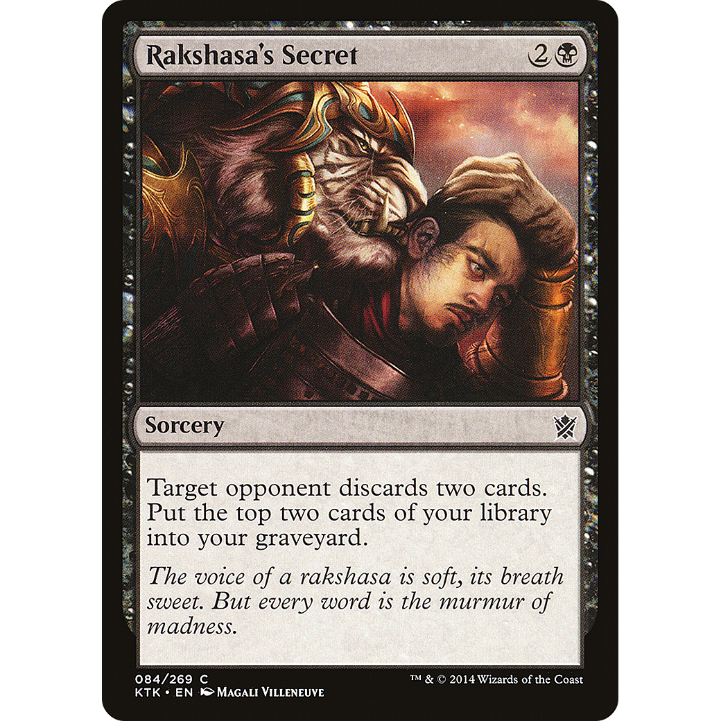 Rakshasa's Secret (KTK-084) - Khans of Tarkir