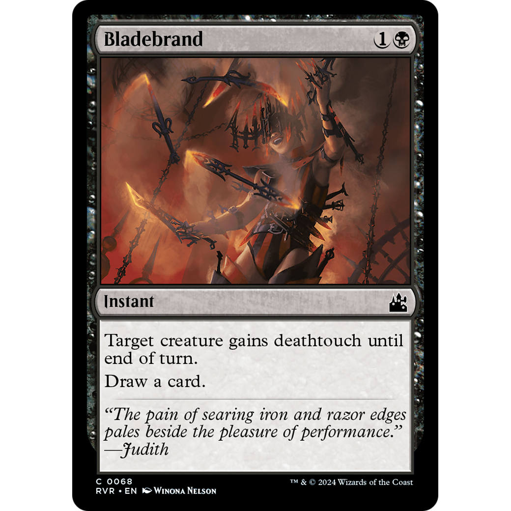 Bladebrand (RVR-068) - Ravnica Remastered Foil