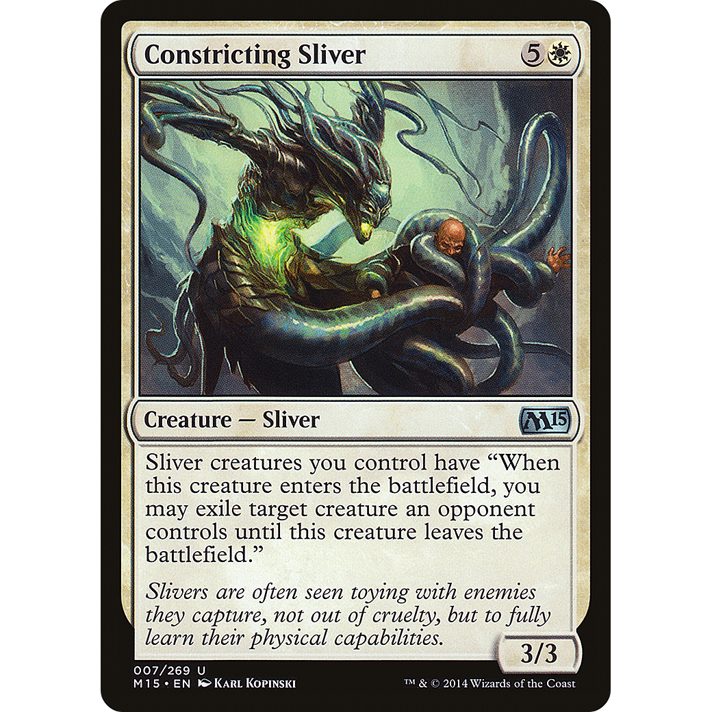 Constricting Sliver (M15-007) - Magic 2015