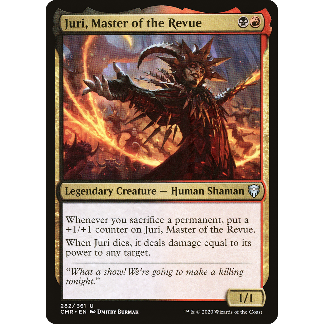 Juri, Master of the Revue (CMR-282) - Commander Legends Foil