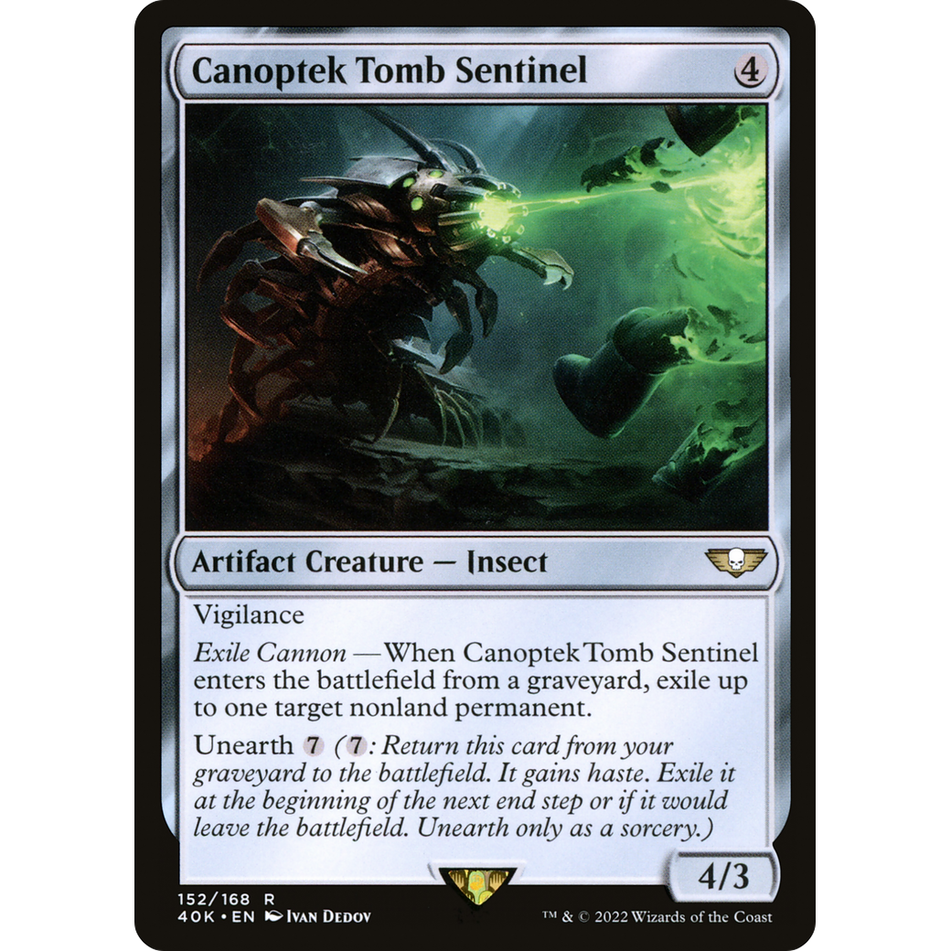 Canoptek Tomb Sentinel (40K-152) - Warhammer 40,000 Commander