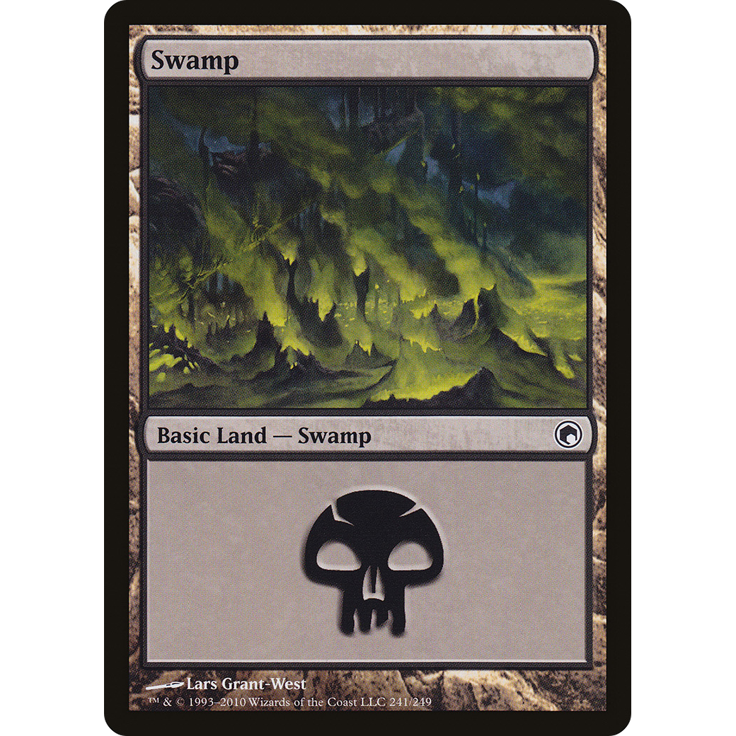Swamp (241) (SOM-241) - Scars of Mirrodin