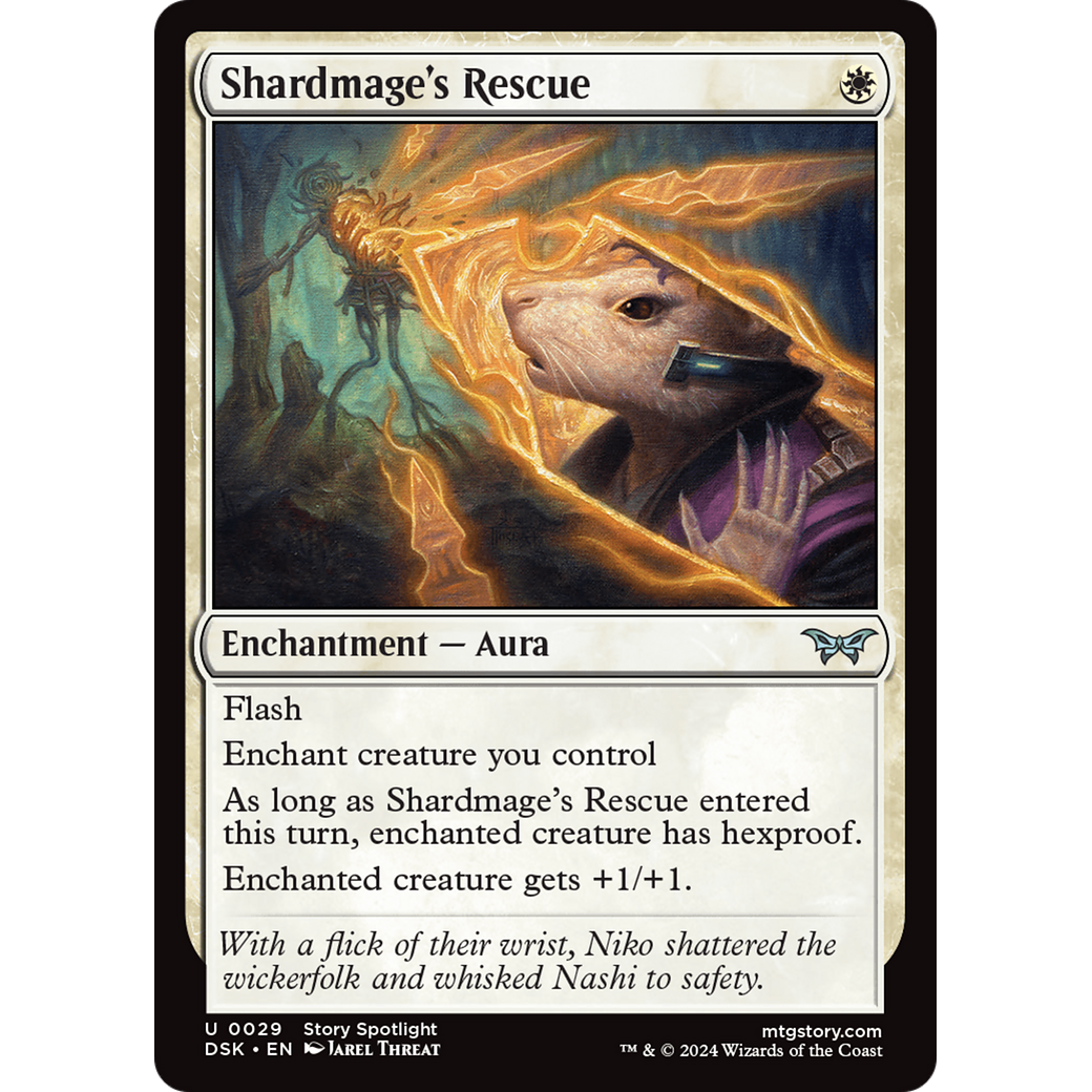 Shardmage's Rescue (DSK-029) - Duskmourn: House of Horror Foil