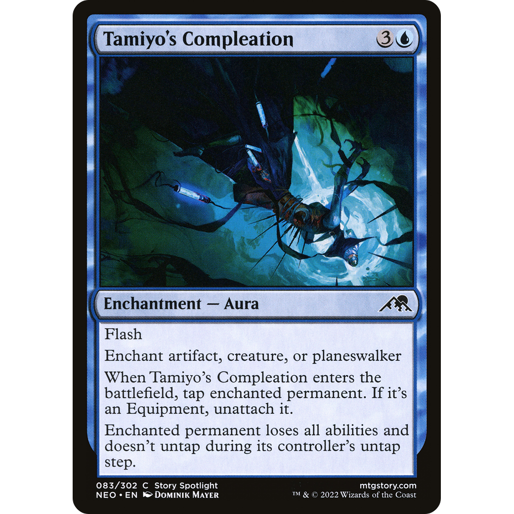 Tamiyo's Compleation (NEO-083) - Kamigawa: Neon Dynasty Foil