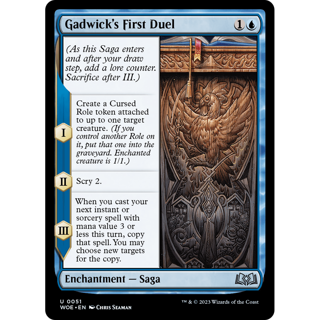 Gadwick's First Duel (WOE-051) - Wilds of Eldraine Foil