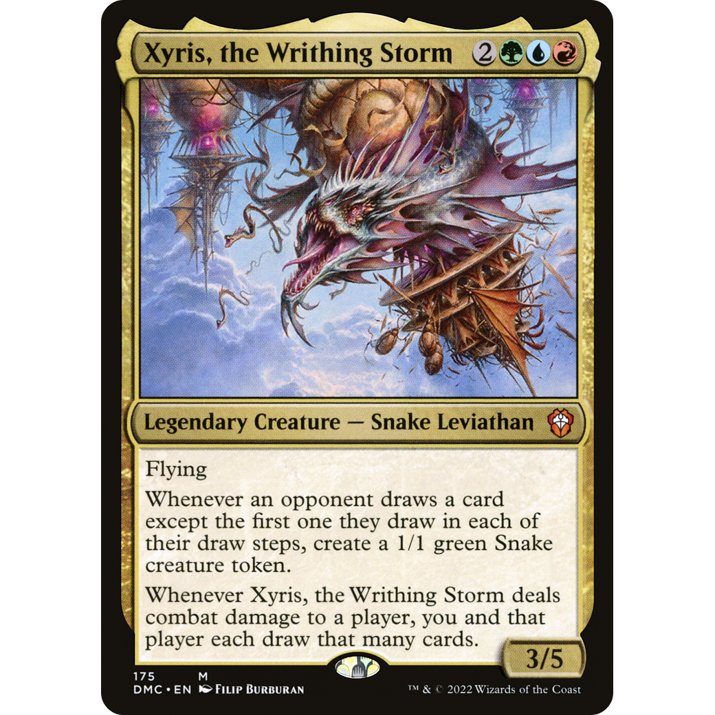 Xyris, the Writhing Storm (DMC-175) - Dominaria United Commander