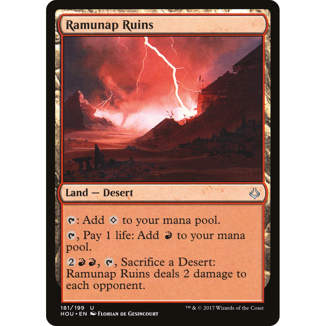 Ramunap Ruins (HOU-181) - Hour of Devastation