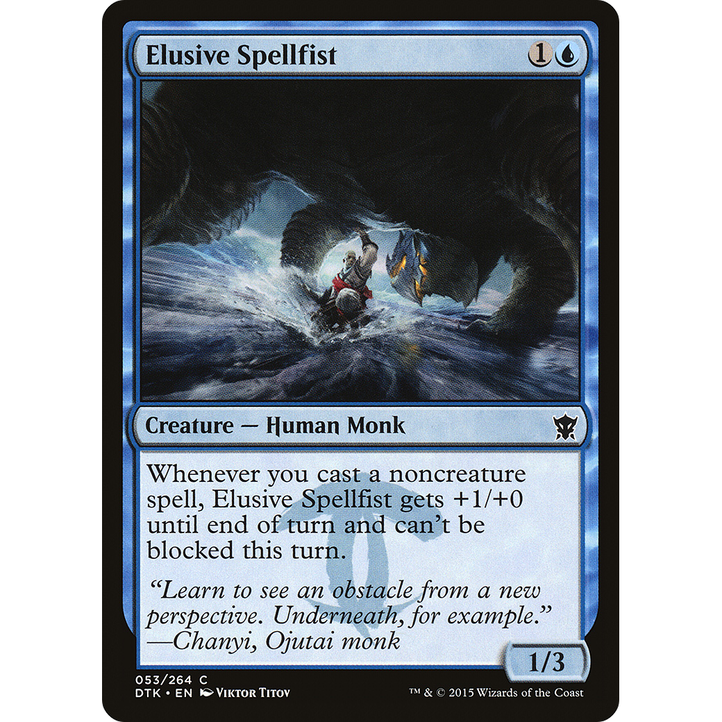 Elusive Spellfist (DTK-053) - Dragons of Tarkir