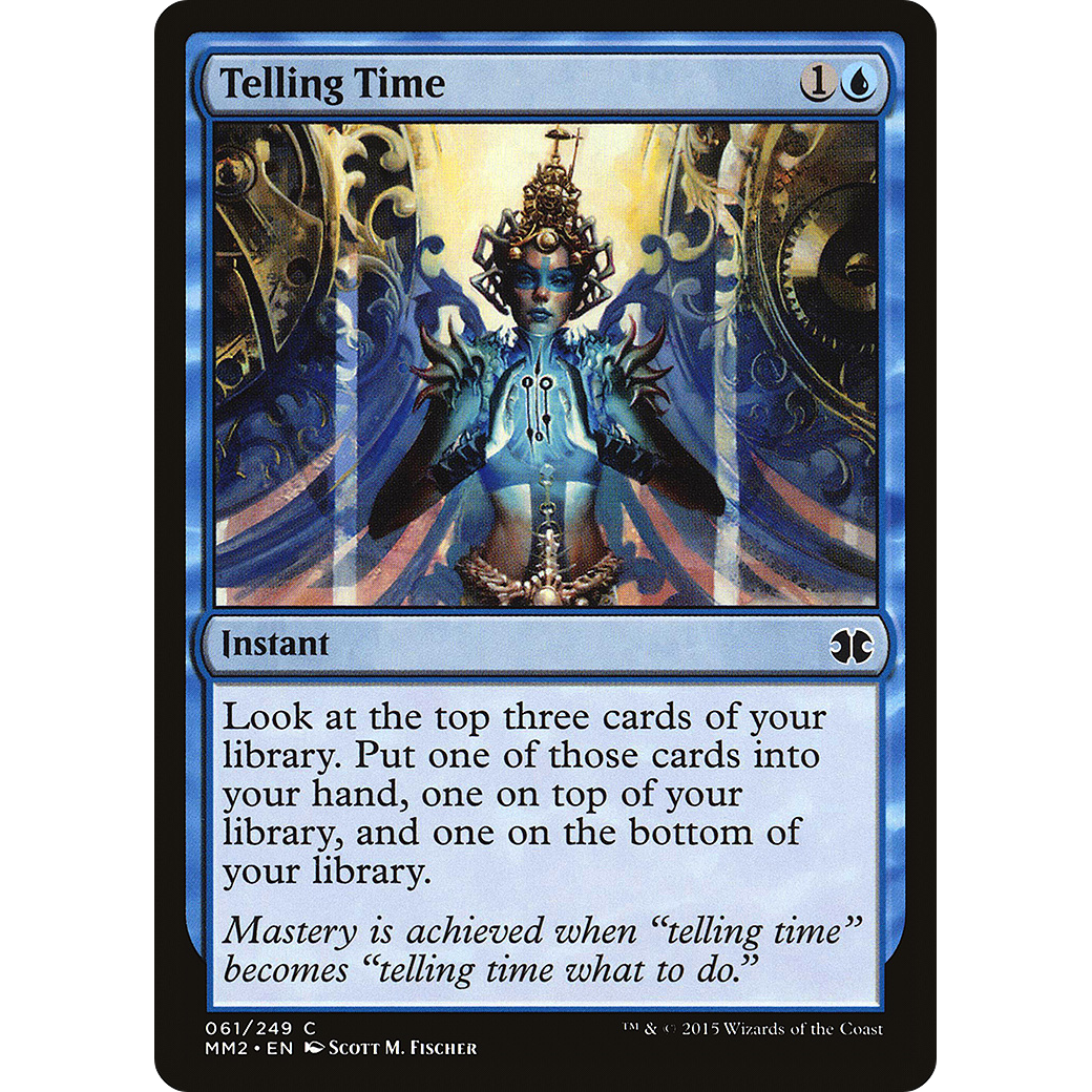 Telling Time (MM2-061) - Modern Masters 2015 Foil