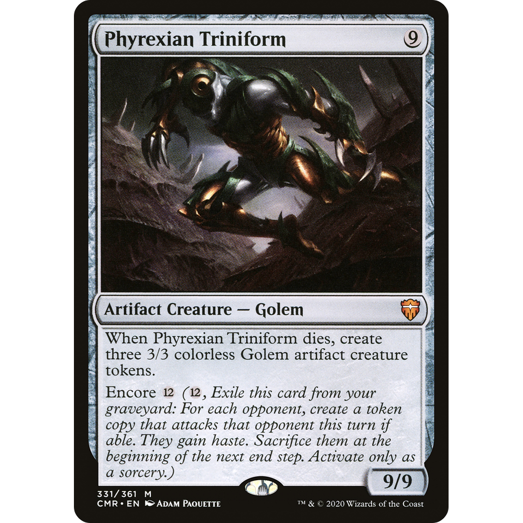 Phyrexian Triniform (CMR-331) - Commander Legends