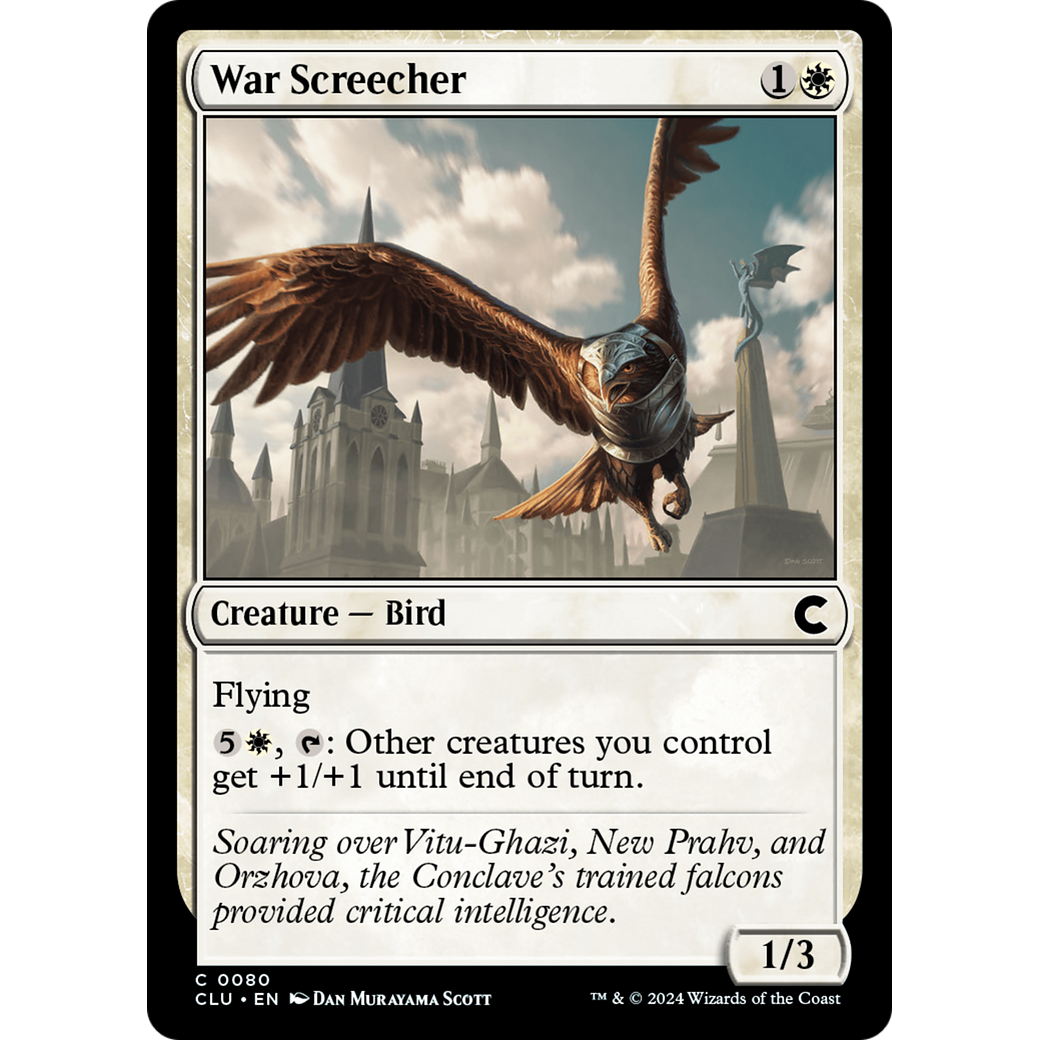 War Screecher (CLU-080) - Ravnica: Clue Edition