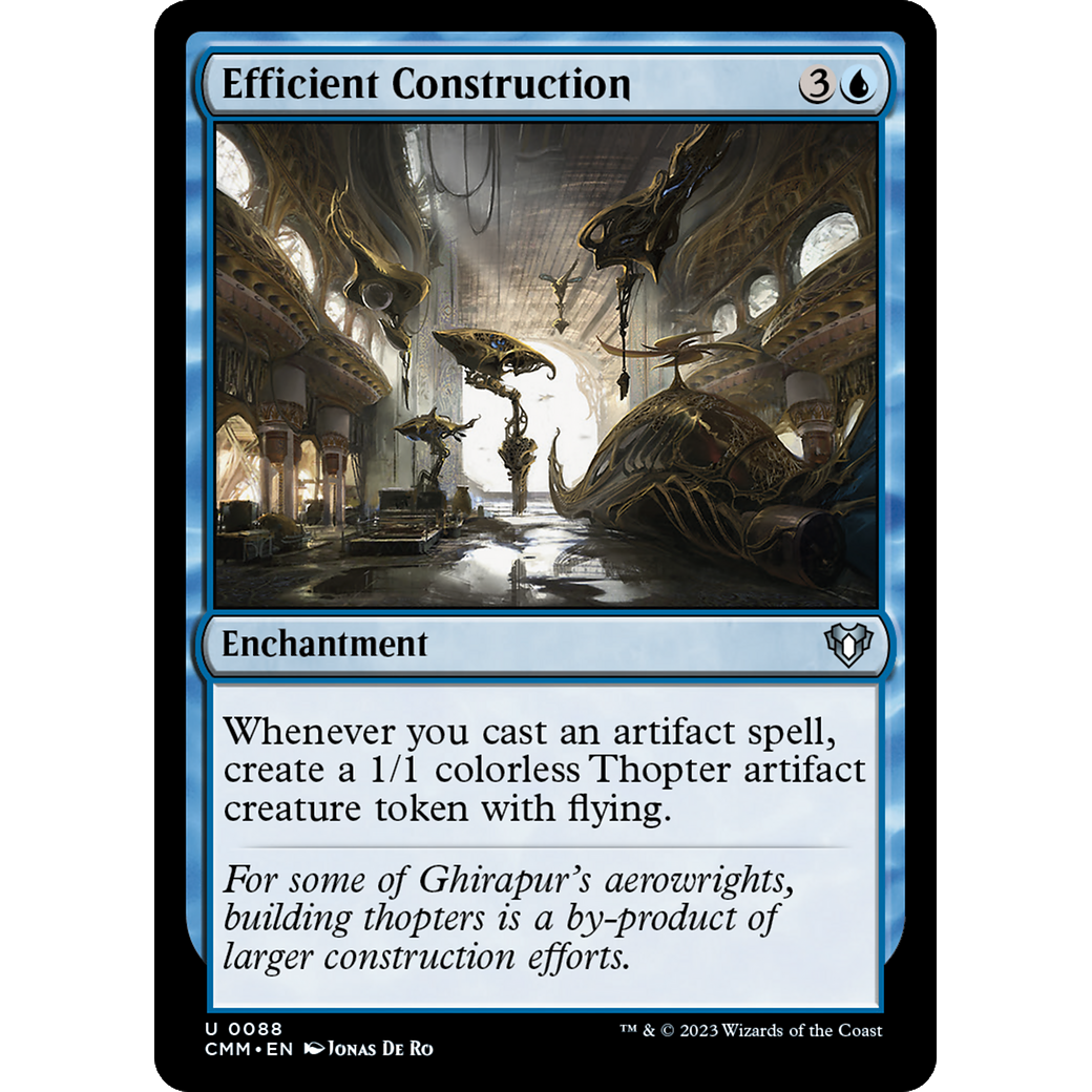 Efficient Construction (CMM-088) - Commander Masters