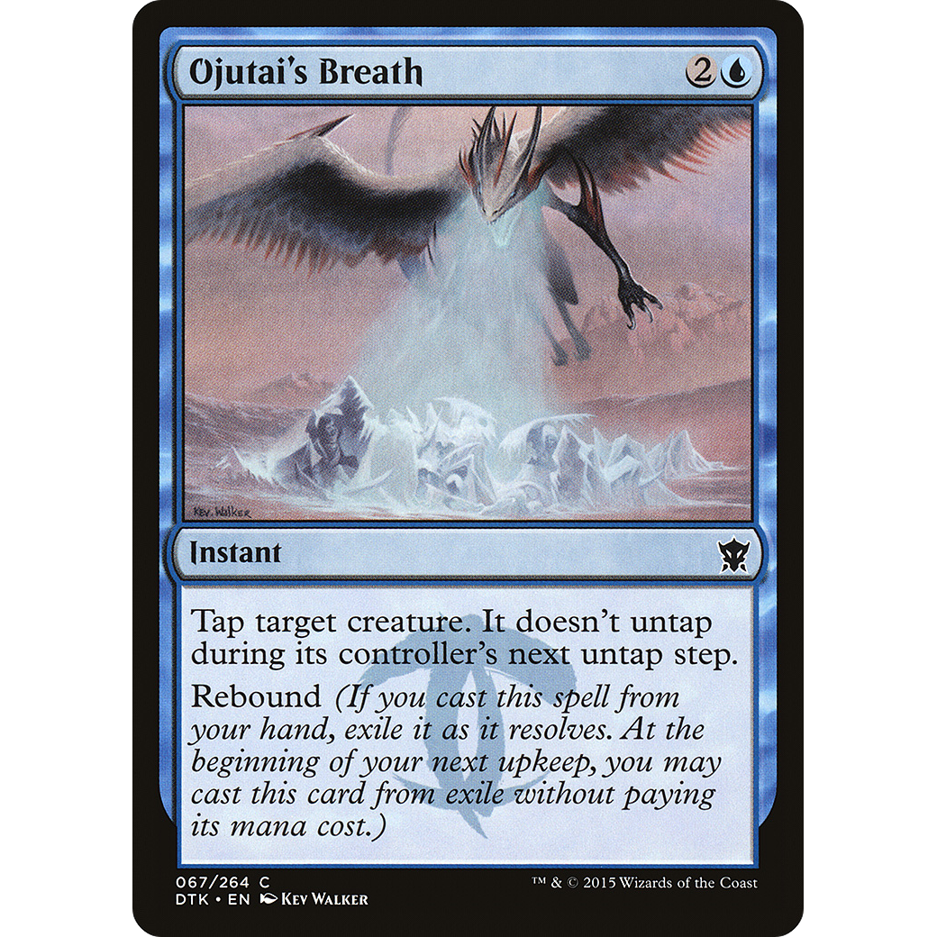 Ojutai's Breath (DTK-067) - Dragons of Tarkir Foil