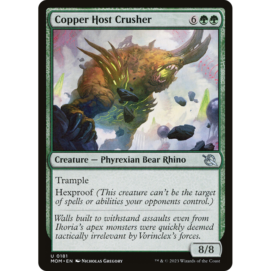 Copper Host Crusher (MOM-181) - March of the Machine Foil
