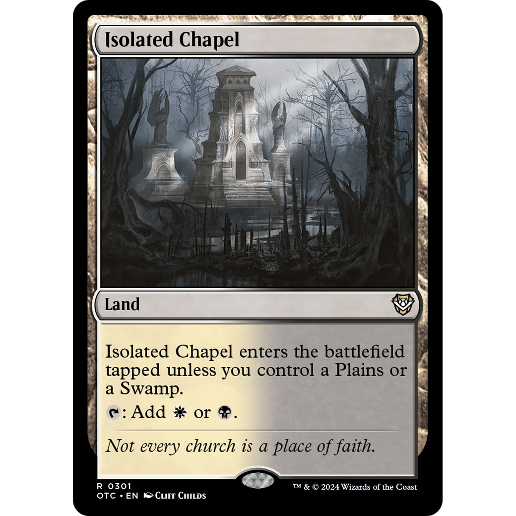 Isolated Chapel (OTC-301) - Outlaws of Thunder Junction Commander