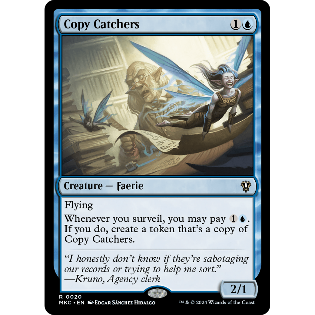 Copy Catchers (MKC-020) - Murders at Karlov Manor Commander