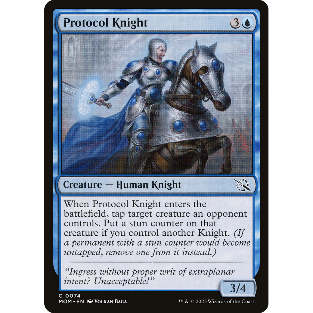 Protocol Knight (MOM-074) - March of the Machine
