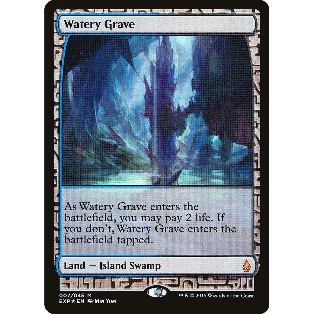 Watery Grave (EXP-007) - Zendikar Expeditions Foil