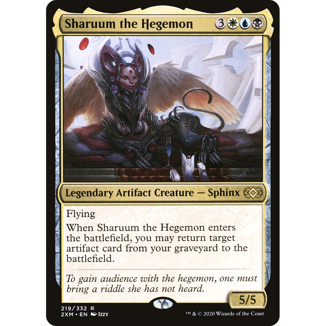 Sharuum the Hegemon (2XM-219) - Double Masters Foil