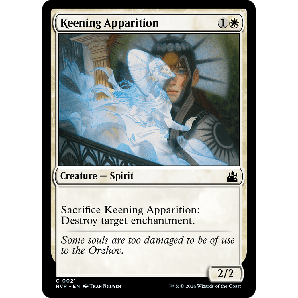 Keening Apparition (RVR-021) - Ravnica Remastered Foil