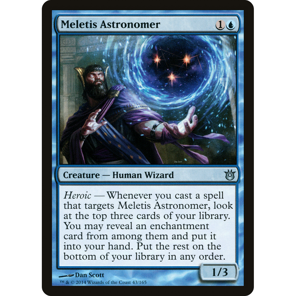 Meletis Astronomer (BNG-043) - Born of the Gods