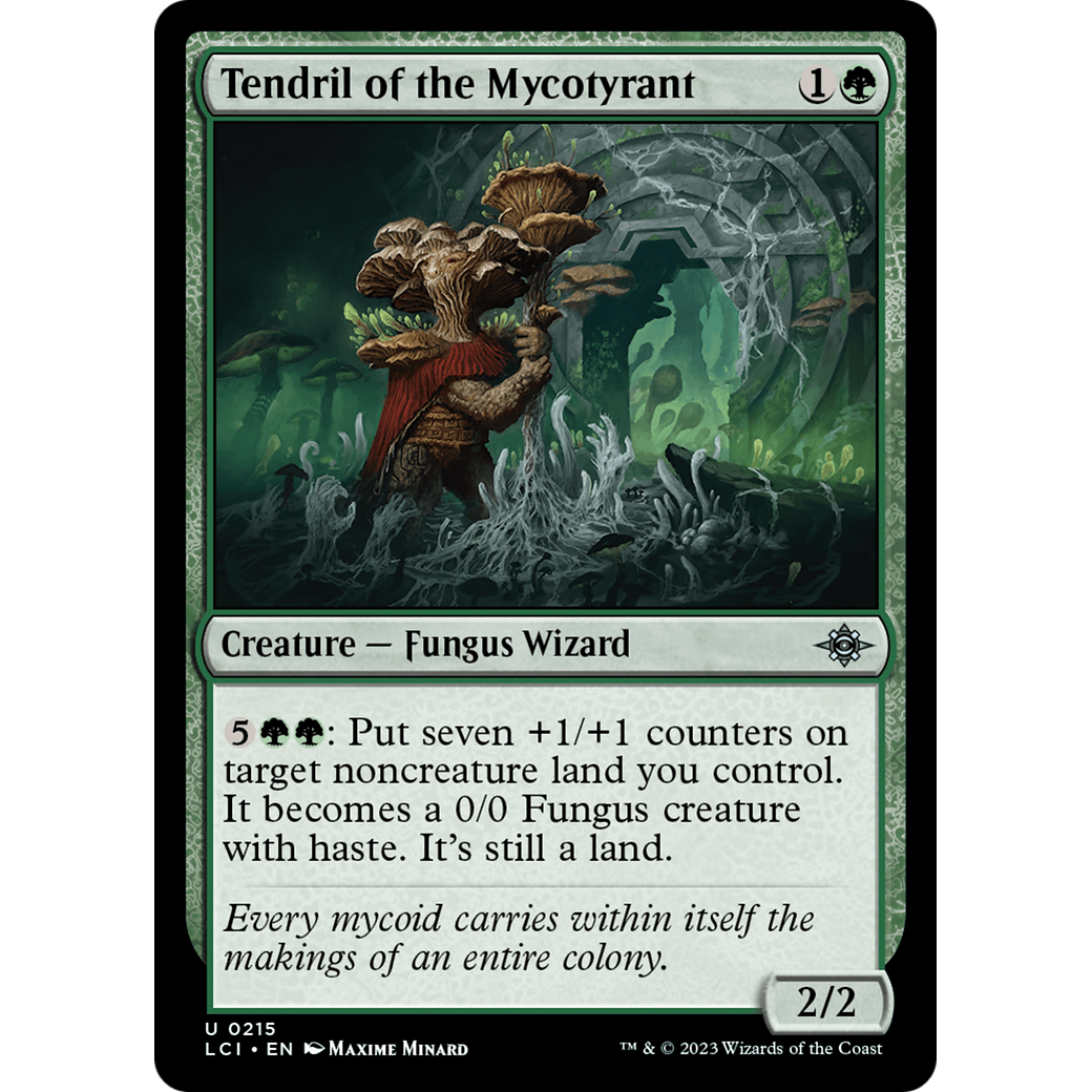 Tendril of the Mycotyrant (LCI-215) - The Lost Caverns of Ixalan Foil