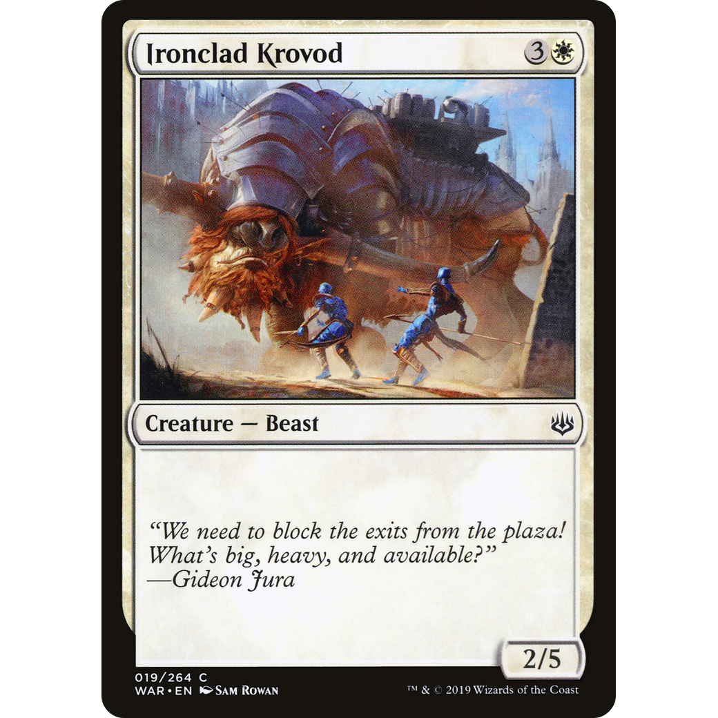 Ironclad Krovod (WAR-019) - War of the Spark