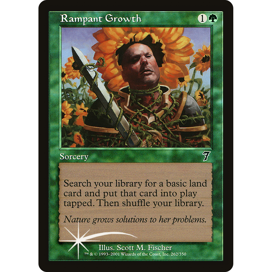 Rampant Growth (7ED-262) - 7th Edition
