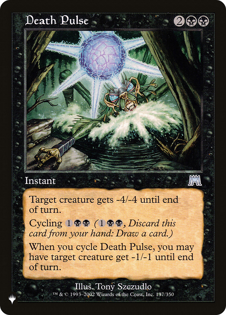 Death Pulse (LIST-137/350) - The List