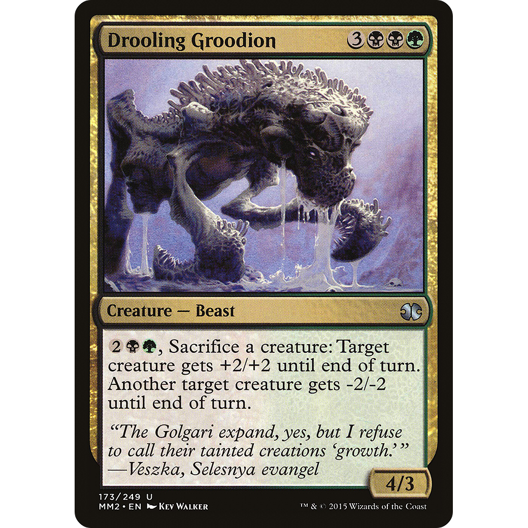 Drooling Groodion (MM2-173) - Modern Masters 2015 Foil